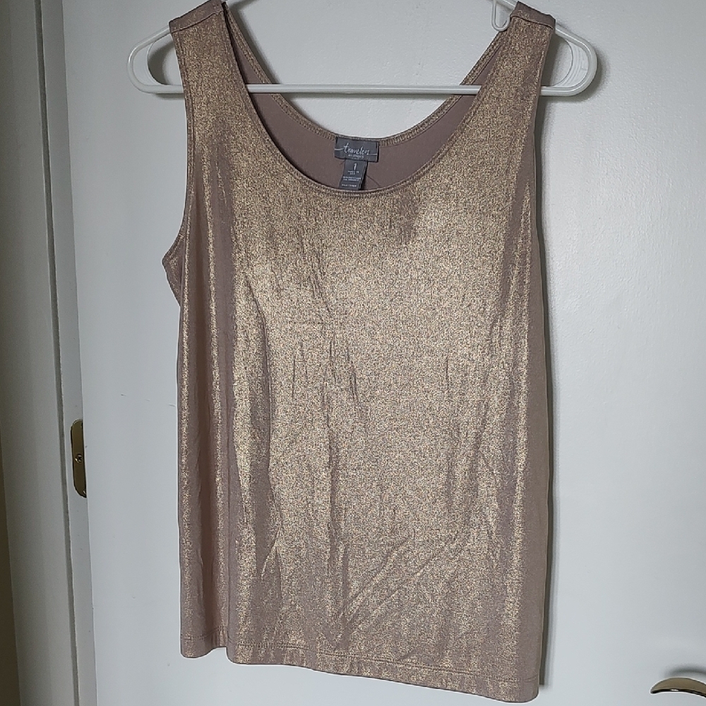 Shimmering Gold Women's Tank Top